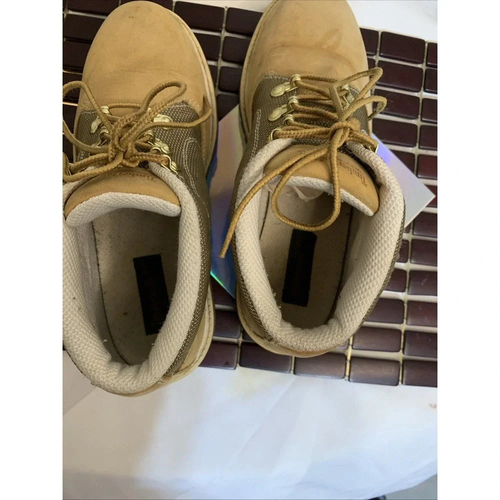 Women's Timberland Nellie Waterproof Chukka Boots Wheat‎ Nubuck Woman's 6
